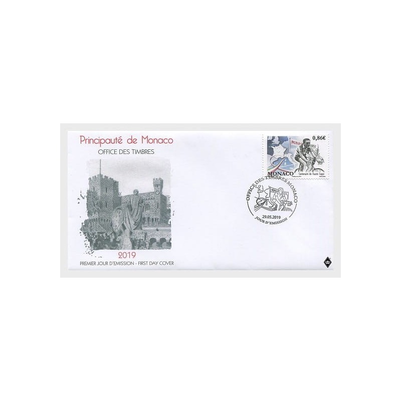 Monako 2019, Kolarstwo, rower, F. Coppi. FDC