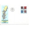 Szwecja 1986, Herby miast. FDC