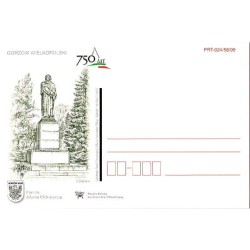 Kartka Gorzów Wlkp. 2007, Adam Mickiewicz, pomnik