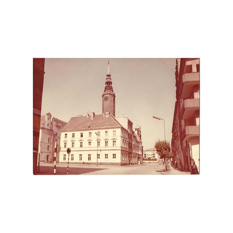 Brzeg, Rynek i ratusz, czysta 1977