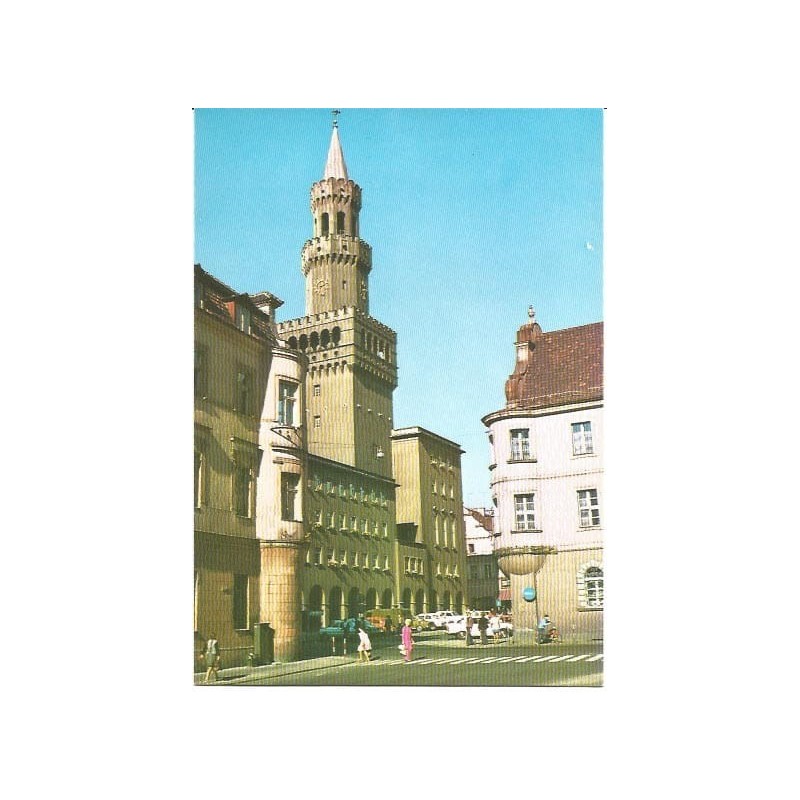 Opole, Ratusz, czysta 1984