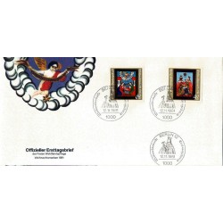 Niemcy Berlin 1981, Boże Narodzenie. FDC