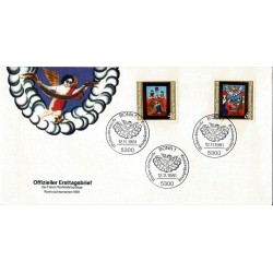 Niemcy 1981, Boże Narodzenie. FDC