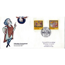 Niemcy 1980, Boże Narodzenie. FDC