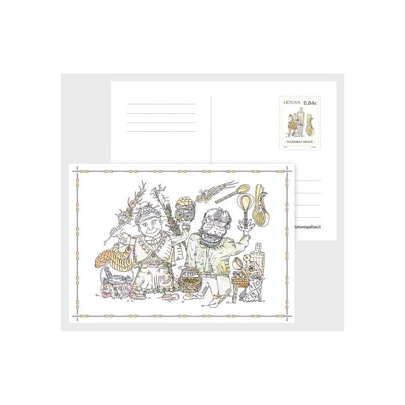 Litwa 2019, Kaziuk, jarmark św. Kazimierza. Cp