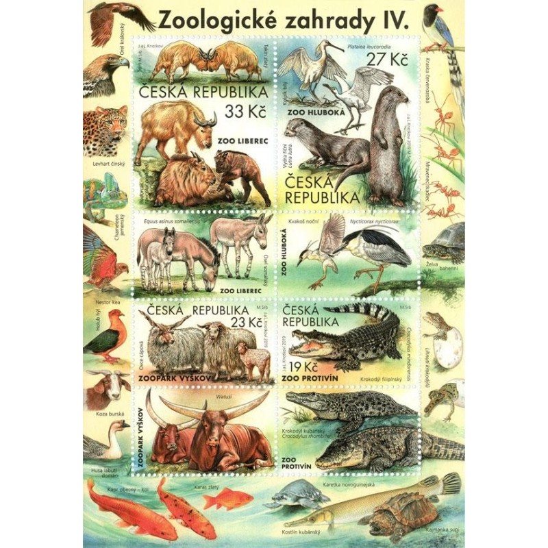 Czechy 2019, ZOO, ptaki, ssaki, ryby, gady **