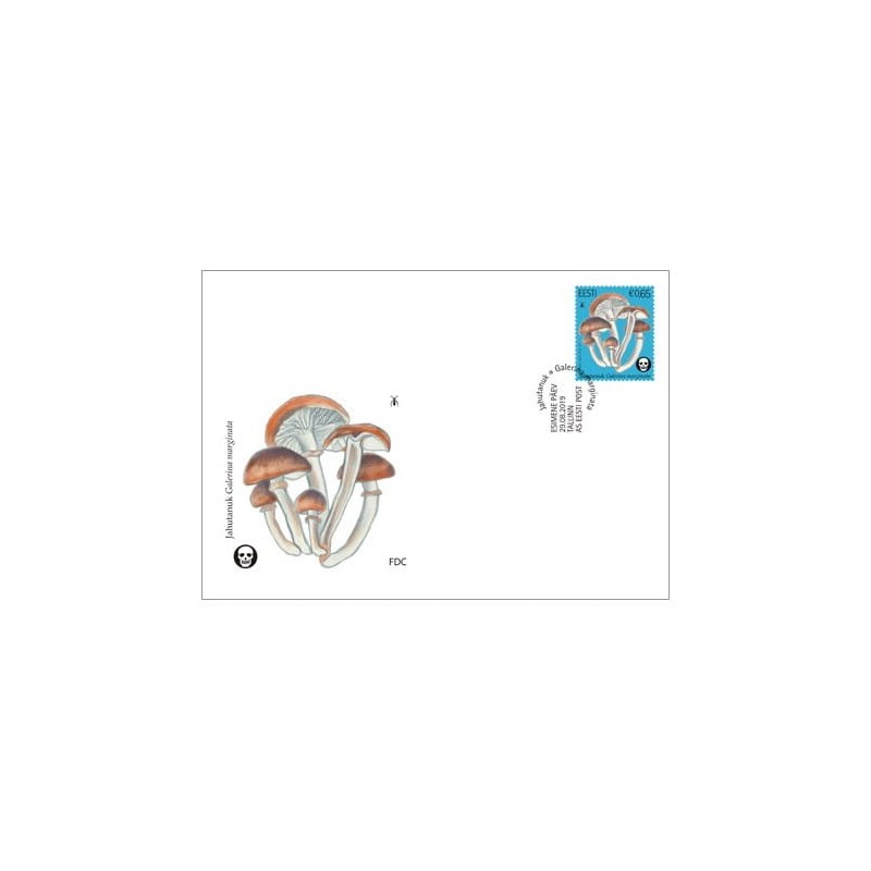 Estonia 2019, Grzyb, grzyby. FDC