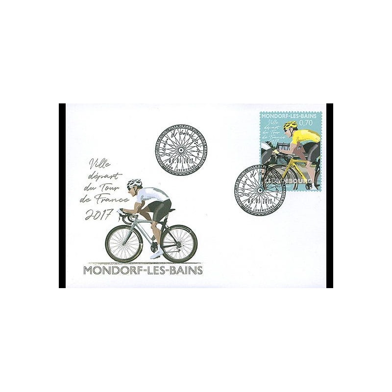 Luksemburg 2017, Rower, kolarstwo, Tour de France. FDC