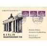 Niemcy 1963, Berlin, Brama Brandenburska. Karta FDC.