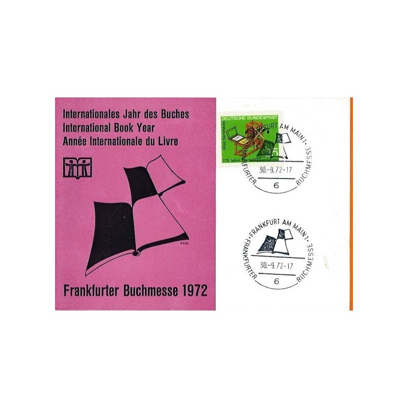 Niemcy 1972, Książka, targi książki. Frankfurt