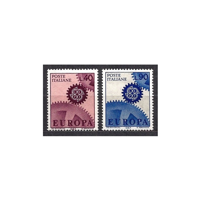 Włochy 1967, EUROPA CEPT **