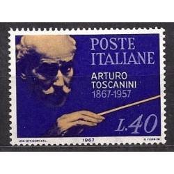 Włochy 1967, A. Toscanini, muzyka **