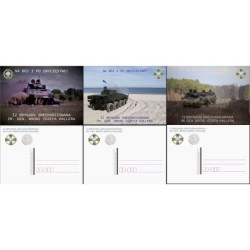 Kartka Szczecin 2019, 12 Brygada Zmechanizowana, Haller , wojsko, czołgi