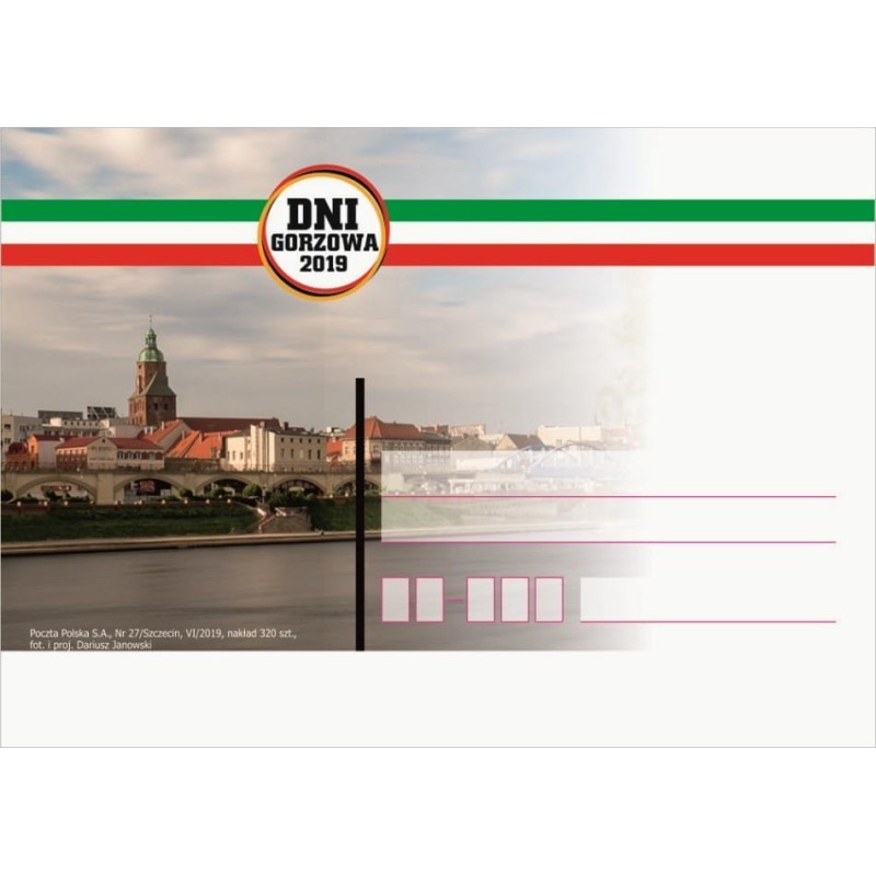 Kartka Szczecin 2019, Gorzów, dni, panorama
