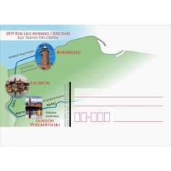 Kartka Szczecin 2019, Liga Morska, latarnia, Gorzów, Kołobrzeg