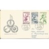 Czechosłowacja 1958, Sport, łyżwiarstwo, piłka nożna. FDC