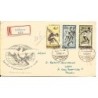 Czechosłowacja 1962, Sport, gimnastyka, łyżwiarstwo. FDC