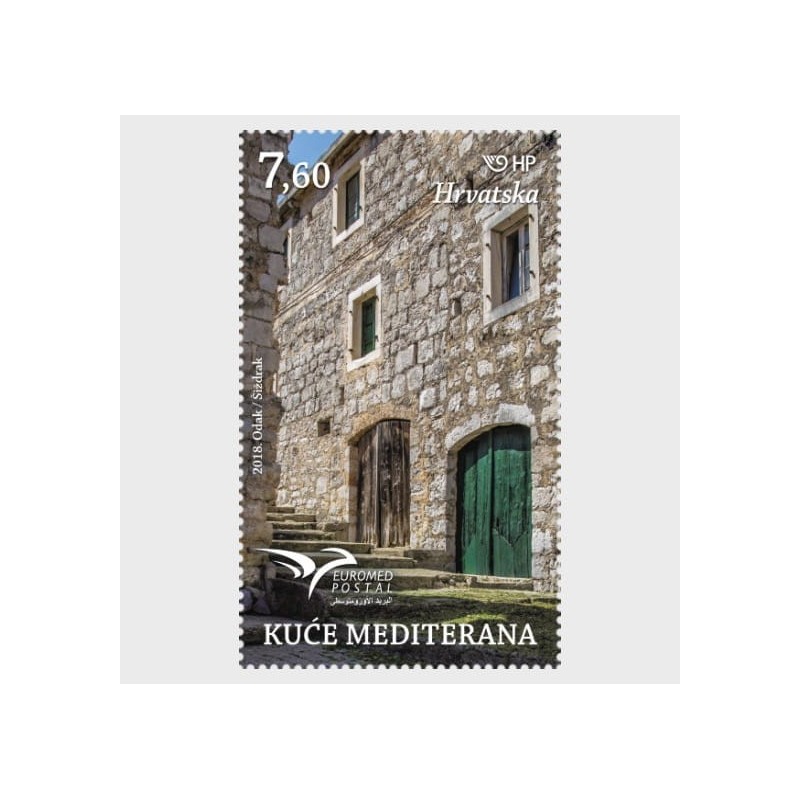 Chorwacja 2018, EUROMED: domy, architektura **