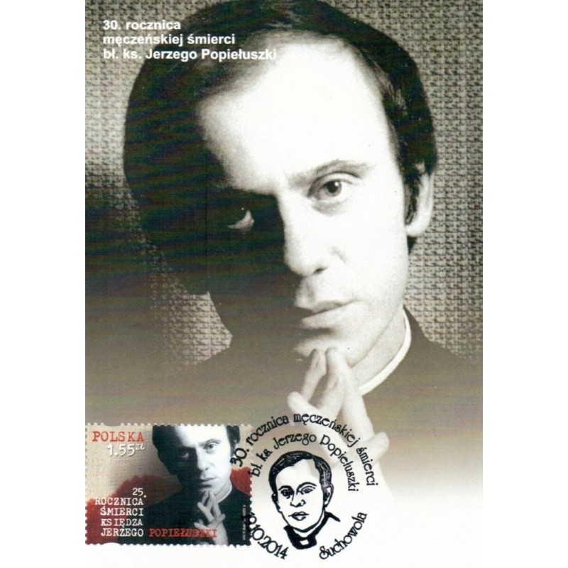 Fi 4306 karta maksimum. Popiełuszko 2014. Suchowola