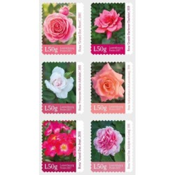 Luksemburg 2017, Kwiaty: róże **