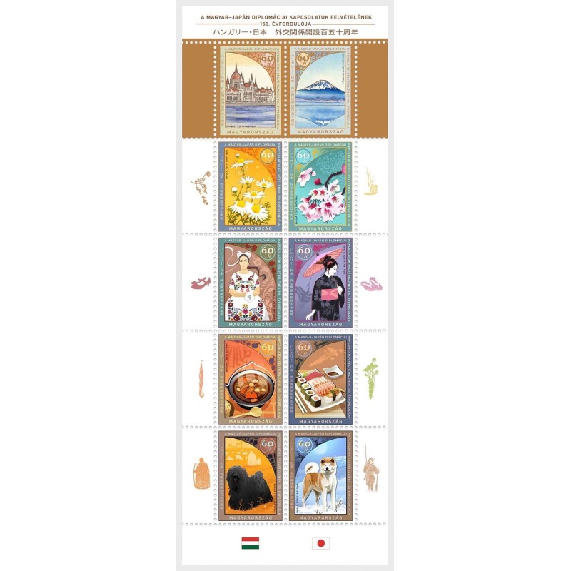 Węgry 2019, Japonia, kwiaty, psy, dyplomacja **