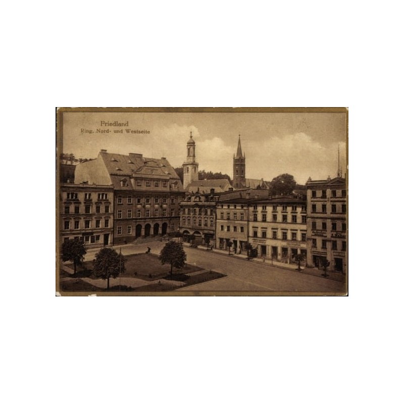 Mieroszów, Rynek. Obieg 1925