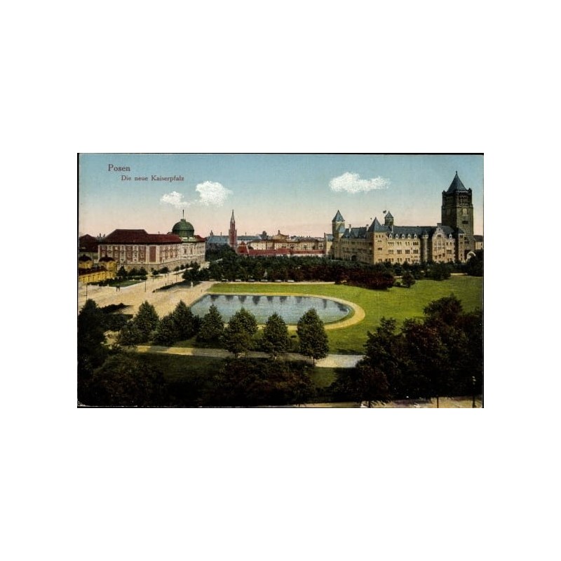 Poznań, Komisja Kolonizacyjna, zamek. Obieg 1916