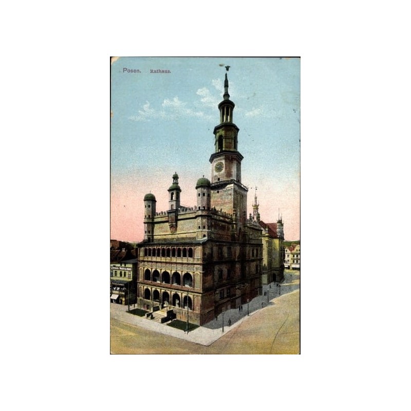 Poznań, Ratusz. Obieg 1913