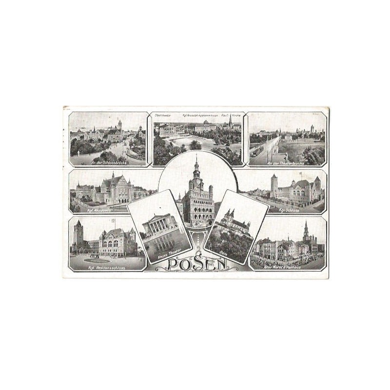Poznań, składanka. Obieg 1916