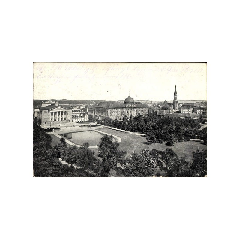 Poznań, Teatr, Komisja, kościół. Obieg 1916