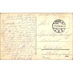 Poznań, Zamek, tramwaj. Obieg 1915