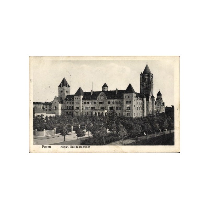 Poznań, Zamek. Obieg 1915