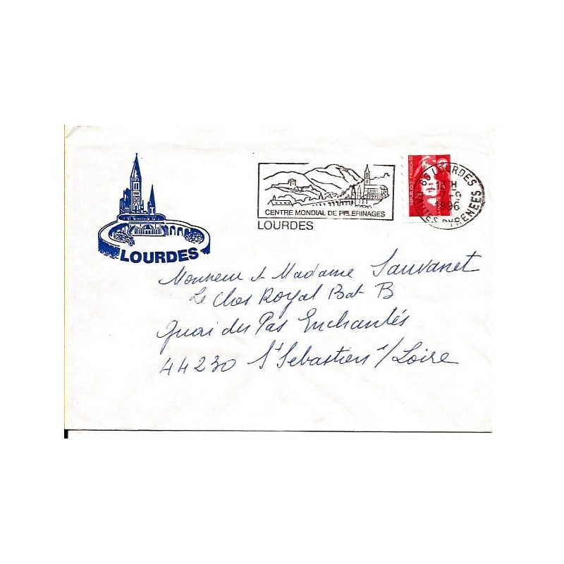 Francja 1996, Sanktuarium Lourdes. Lourdes