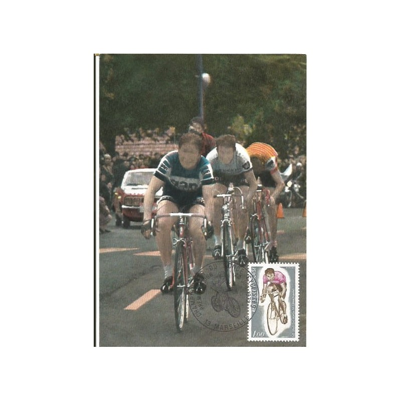Francja 1972, Rower, kolarskie MŚ. Karta maksimum