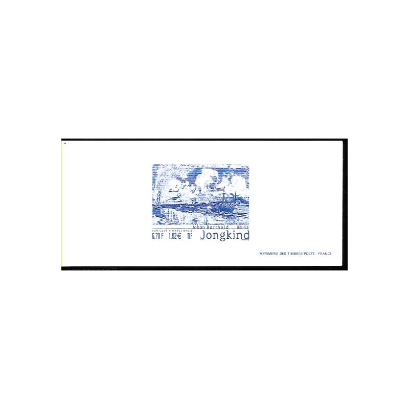Francja 2001, Malarstwo: J. Barthold. Odbitka z oryginalnej matrycy