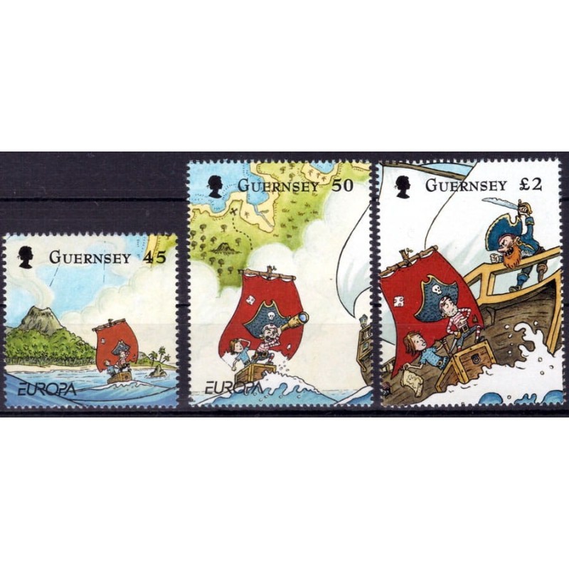 Guernsey 2010, EUROPA CEPT: lektury, książki **