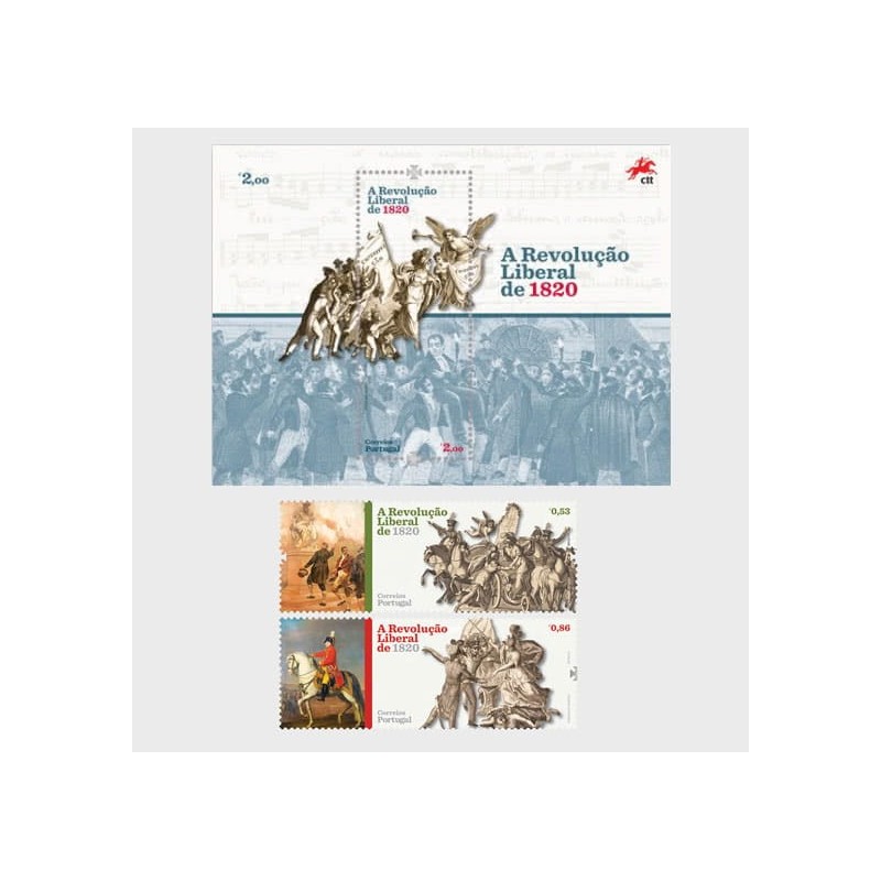 Portugalia 2019, Rewolucja 1820 r., wojna **