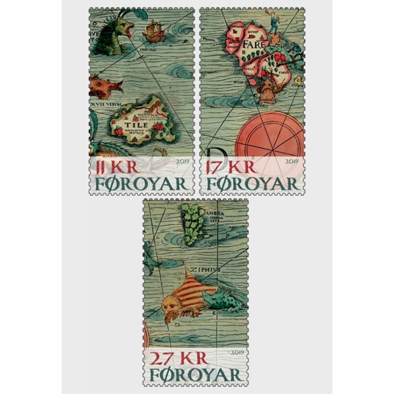 Wyspy Owcze 2019, Mapy, kartografia **