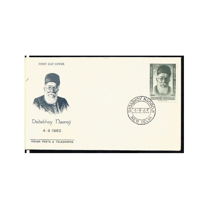 Indie 1963, D. Naoroji, polityka, ekonomia. FDC