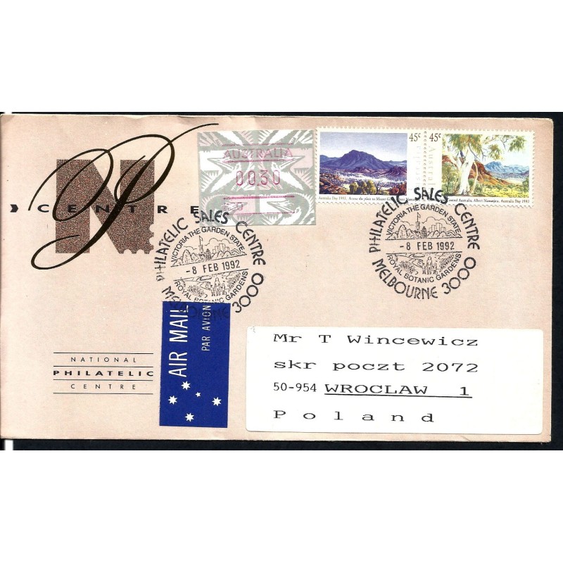 Australia 1988, Ogród botaniczny. Melbourne