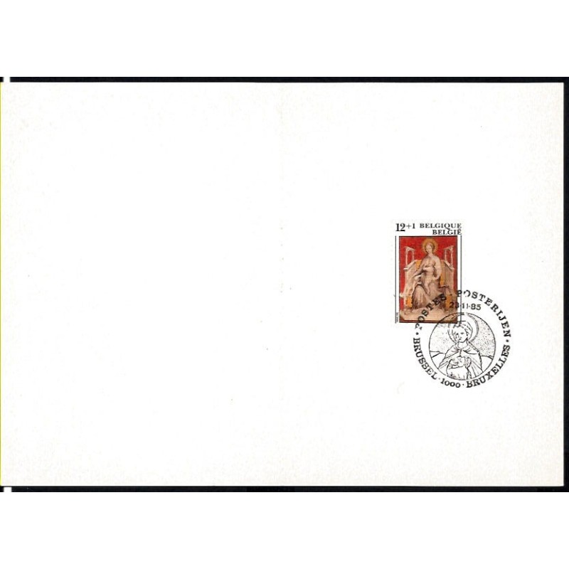 Belgia 1985, Boże Narodzenie. Karnet