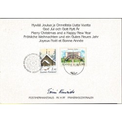 Finlandia 1989, Boże Narodzenie. Karnet