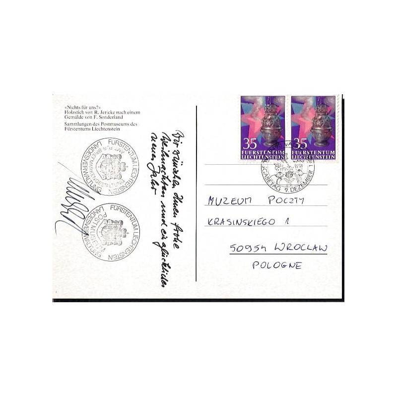 Liechtenstein 1985, Boże Narodzenie, Trzech Króli. Vaduz