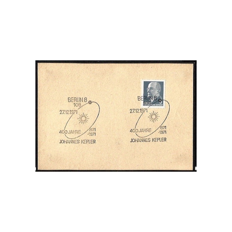 Niemcy NRD 1971, Astronomia: J. Kepler. Berlin