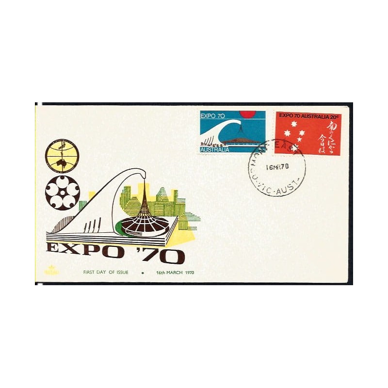 Australia 1970, EXPO. FDC