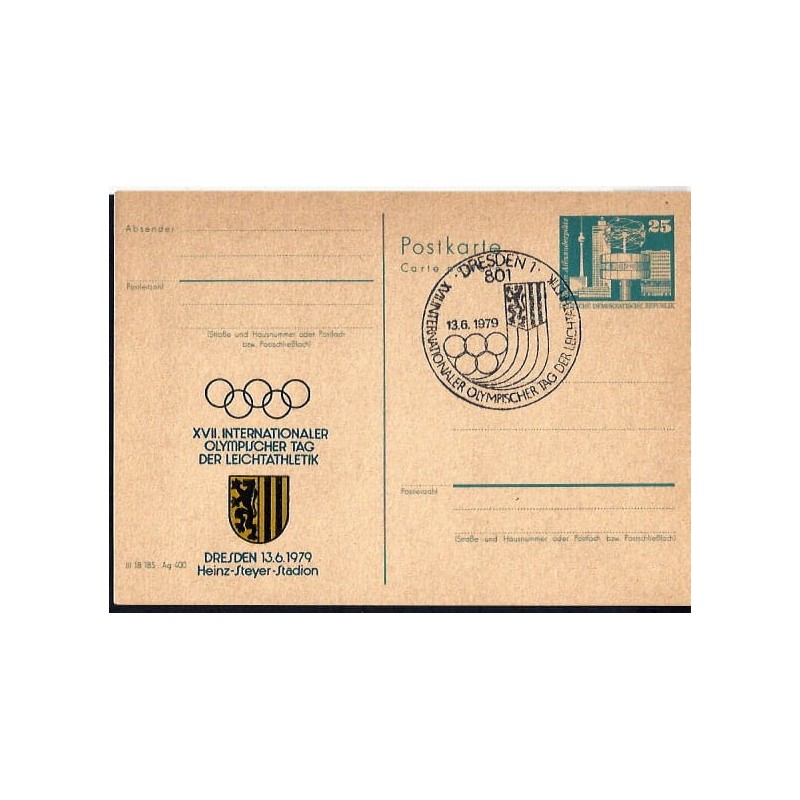 Niemcy NRD 1979, Sport, lekkoatletyka. Drezno
