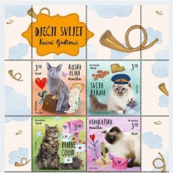 Chorwacja 2018, Koty, poczta **