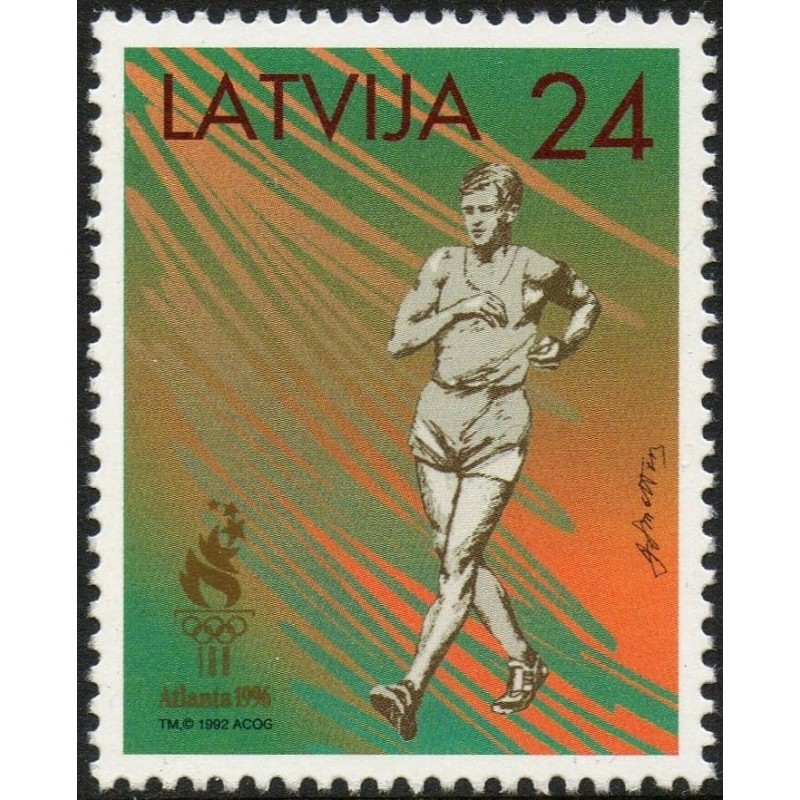 Łotwa 1996, Igrzyska olimpijskie Atlanta, lekkoatletyka **