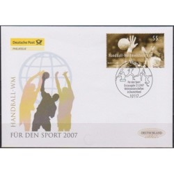 Niemcy 2007, Piłka ręczna, MŚ. FDC