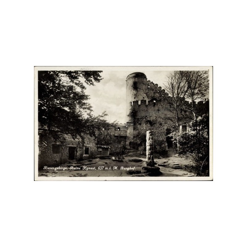 Karkonosze, Zamek Chojnik, Jelenia Góra. Obieg 1934, ambulans